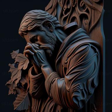 3D model Contemplation (STL)